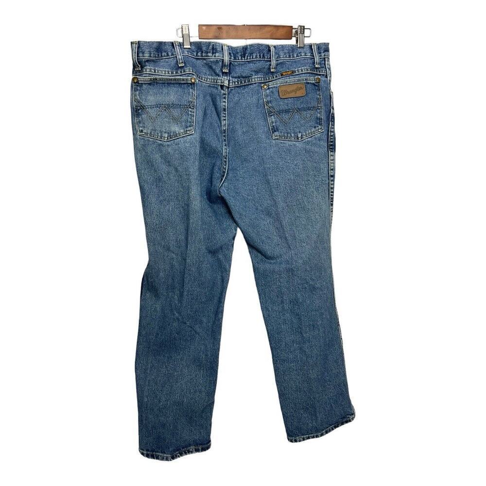 Wrangler Jeans Mens 40x30 Blue George Strait Cowboy Cut Western